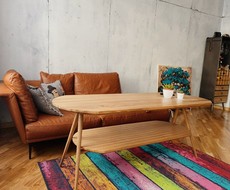 Журнальный стол из дуба 0302