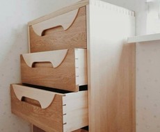 Комод из ясеня 0207