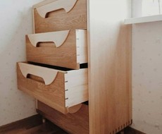 Комод из ясеня 0207