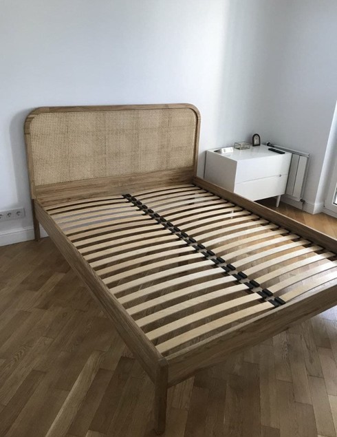 Кровать из дуба 0102