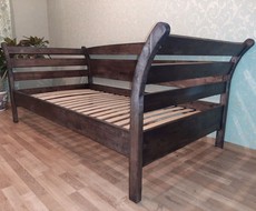 Односпальная кровать из березы 0105