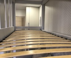 Кровать-чердак из березы